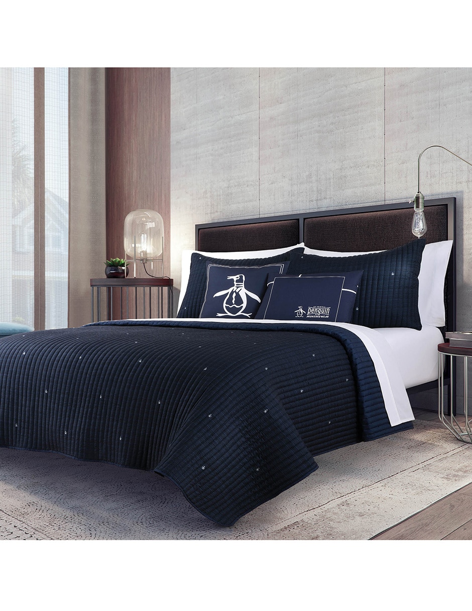 Set de colcha Original Penguin Merrik Navy