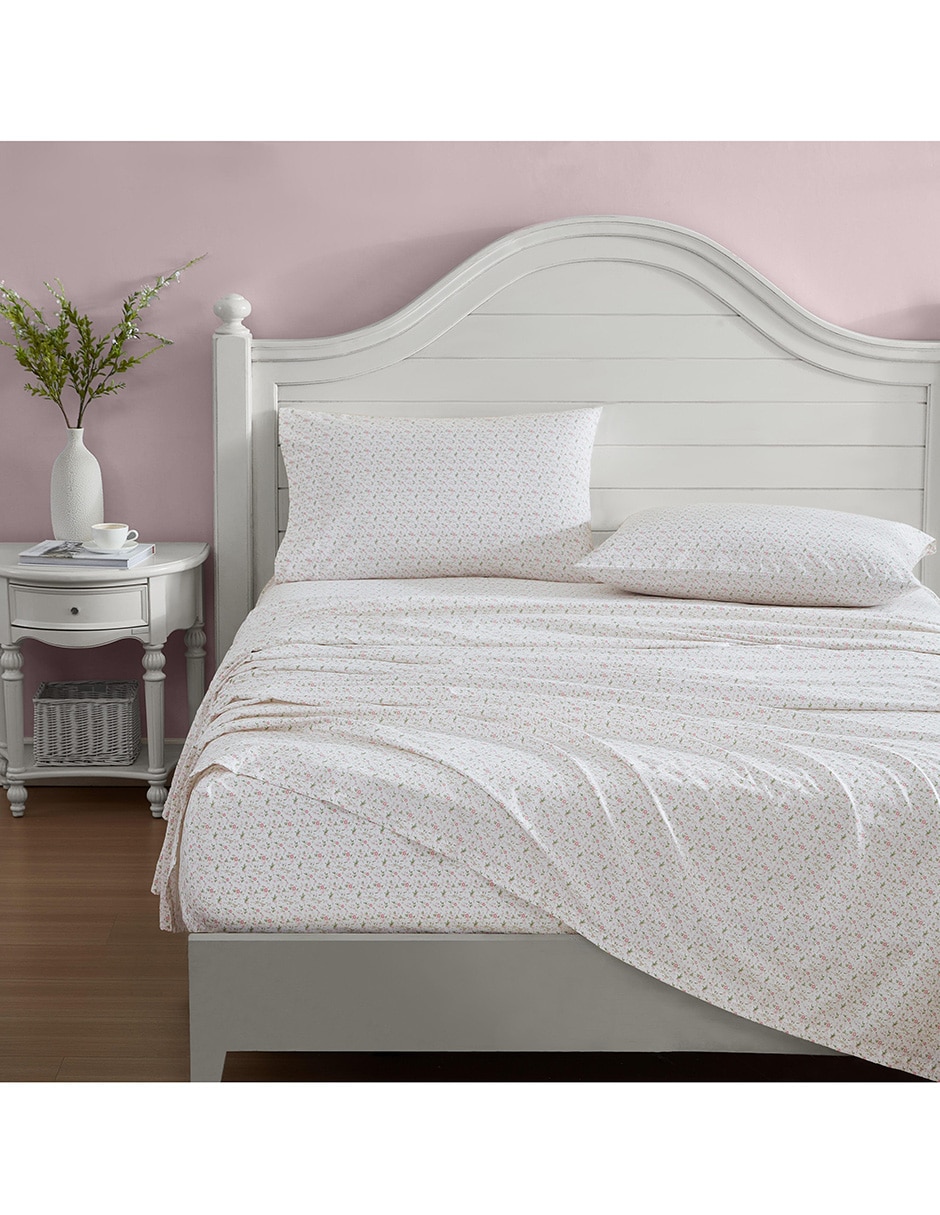 JGO SABANAS EVIE PINK, MAT, ROSA CLARO
