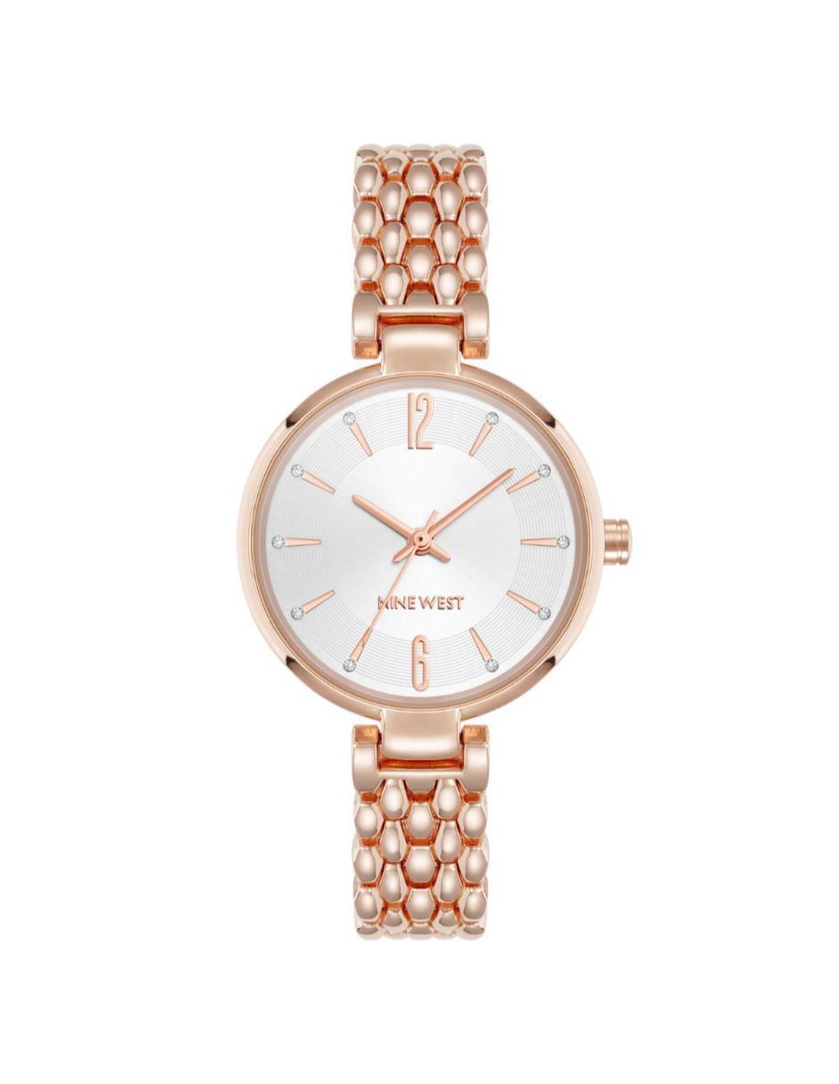 Reloj Nine West Rose Gold Collection para mujer NW3336SVRG