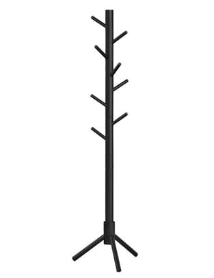 Perchero de piso Vasagle de madera 4 ganchos