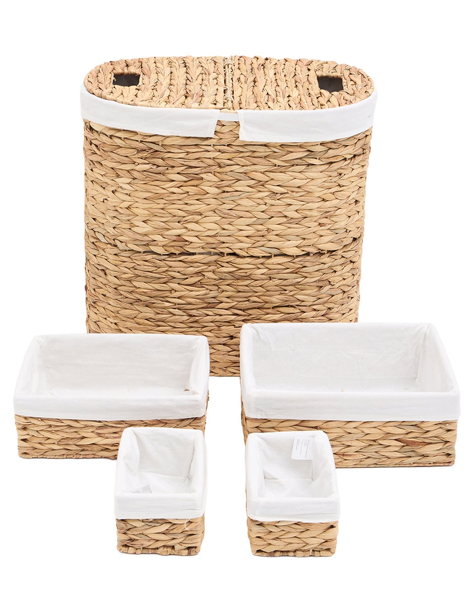 Set cesto almacenamiento Haus