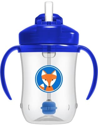 Vaso entrenador Dr Brown's Azul