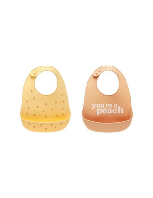 Set de baberos Pearhead de silicón