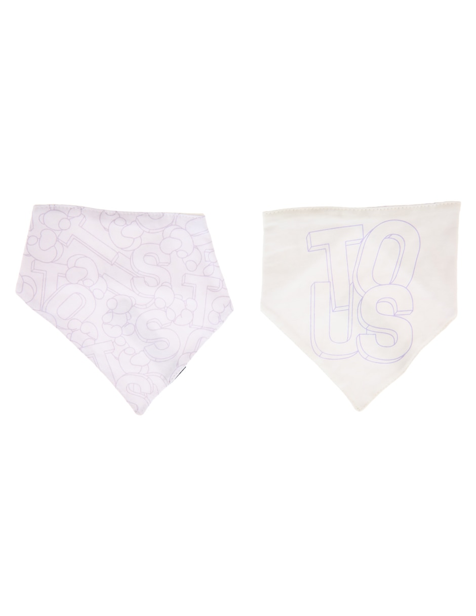 Set babero Tous estampado de algodón 2 piezas