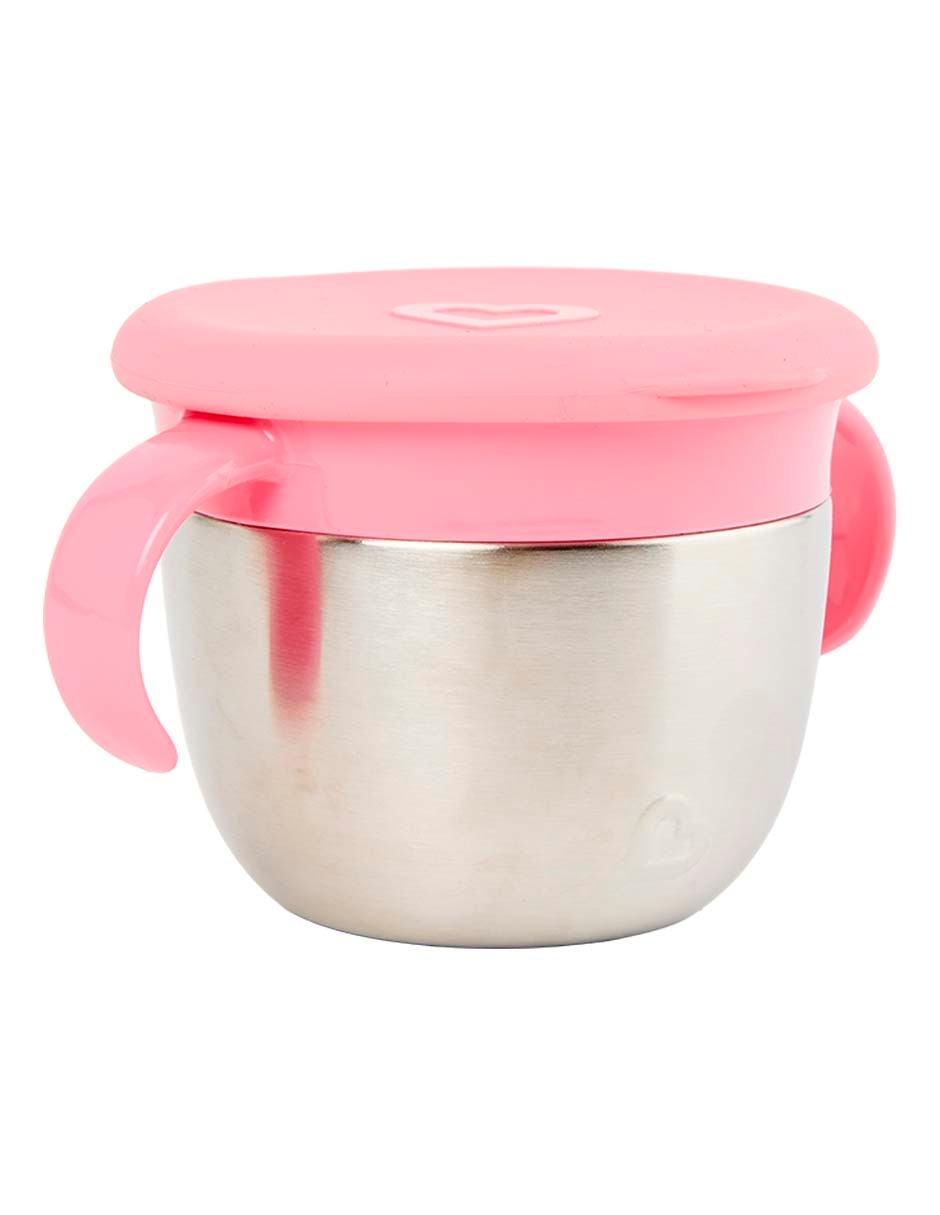 Contenedor Munchkin de acero inoxidable