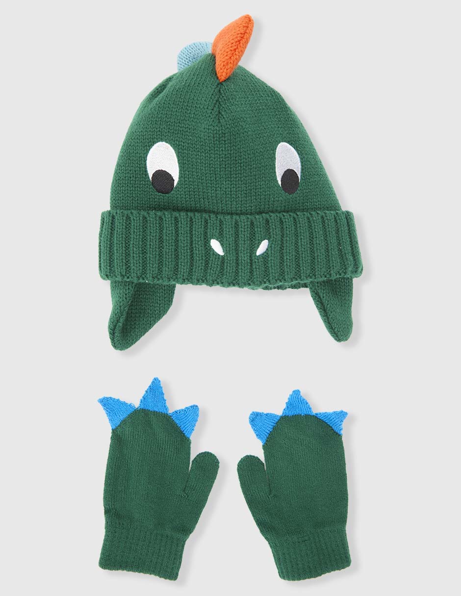 Set gorro y guantes Piquenique Babies de niño