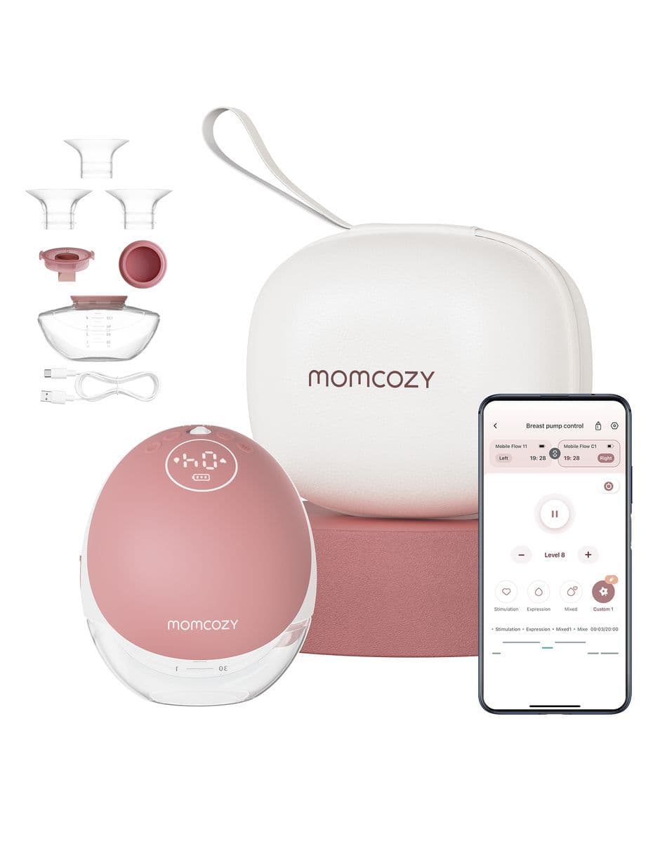 Extractor eléctrico de leche simple Momcozy Serie M9 Wearable