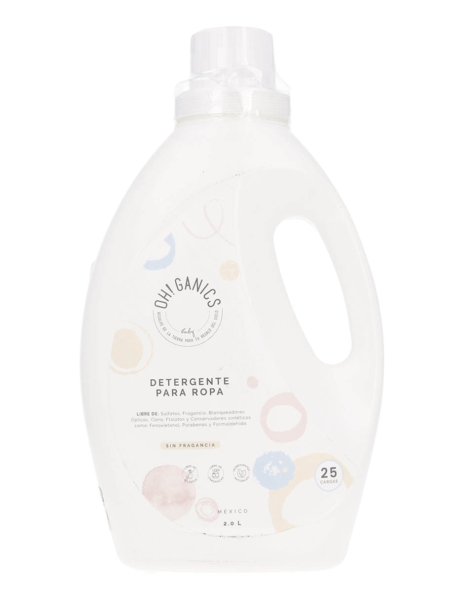 Detergente Líquido Líquido Oh! Ganics 2 Litros