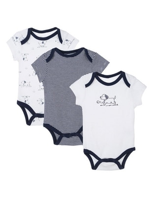 SET BODY LITTLE ME LB, 0 MESES, BLANCO