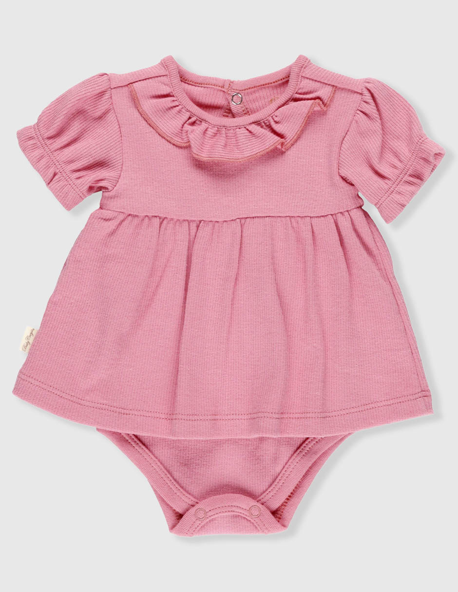 Vestido con calzón baby creysi collection dulce corazón manga amplia para bebé niña