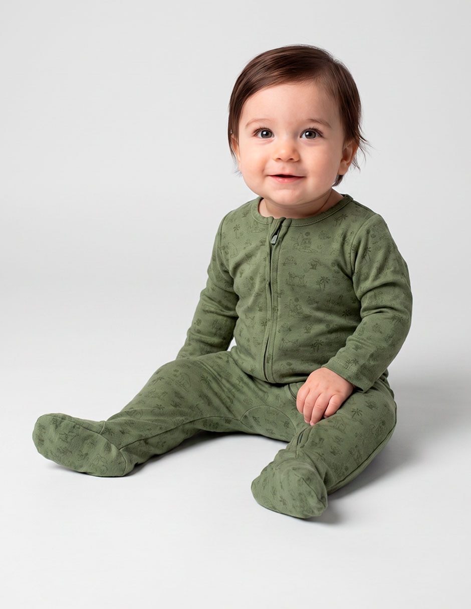 Mameluco piquenique babies de algodón para niño