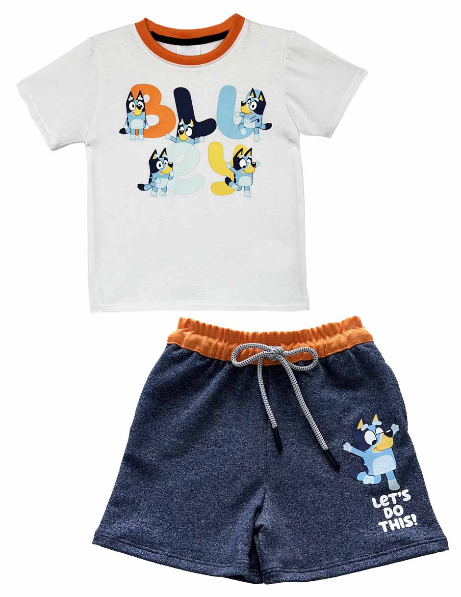 Conjunto Bluey de algodón Bebé