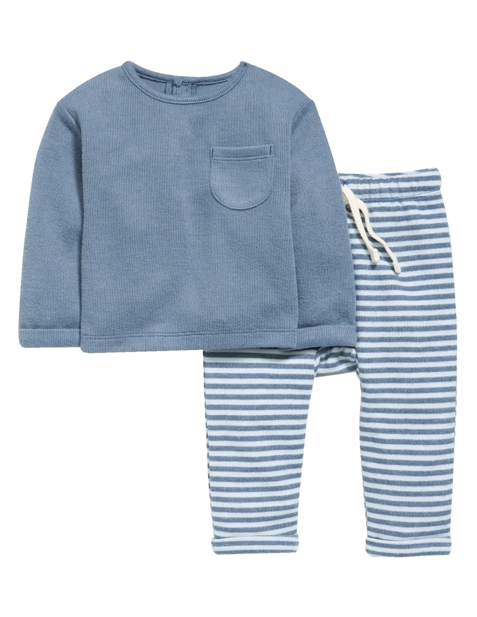 Conjunto pants sudadera Old Navy de algodón Bebé