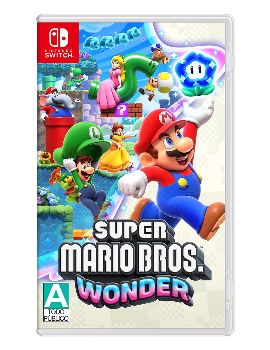 Super Mario Bros Wonder estándar para nintendo switch