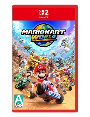 Mario Kart World estándar para nintendo switch 2