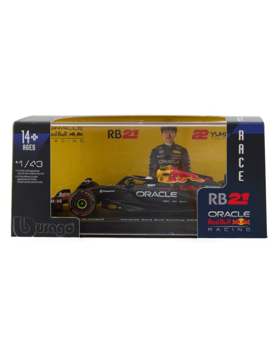 Vehículo a escala Bburago Oracle Red Bull Racing