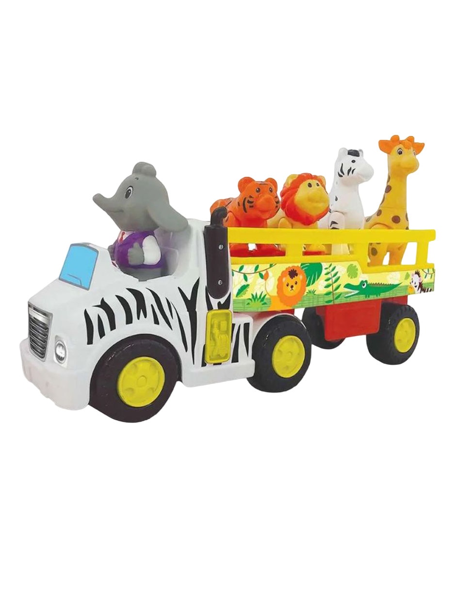Jungle Friends Safari Truck Kiddieland recreativo unisex