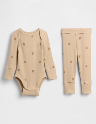 Conjunto Gap de algodón Bebé