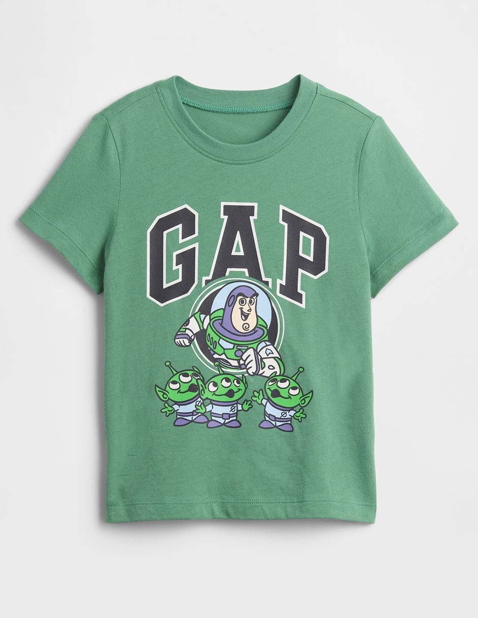 Playera Buzz Lightyear y Aliens de Pizza Planet Disney Pixar manga corta para bebé niño