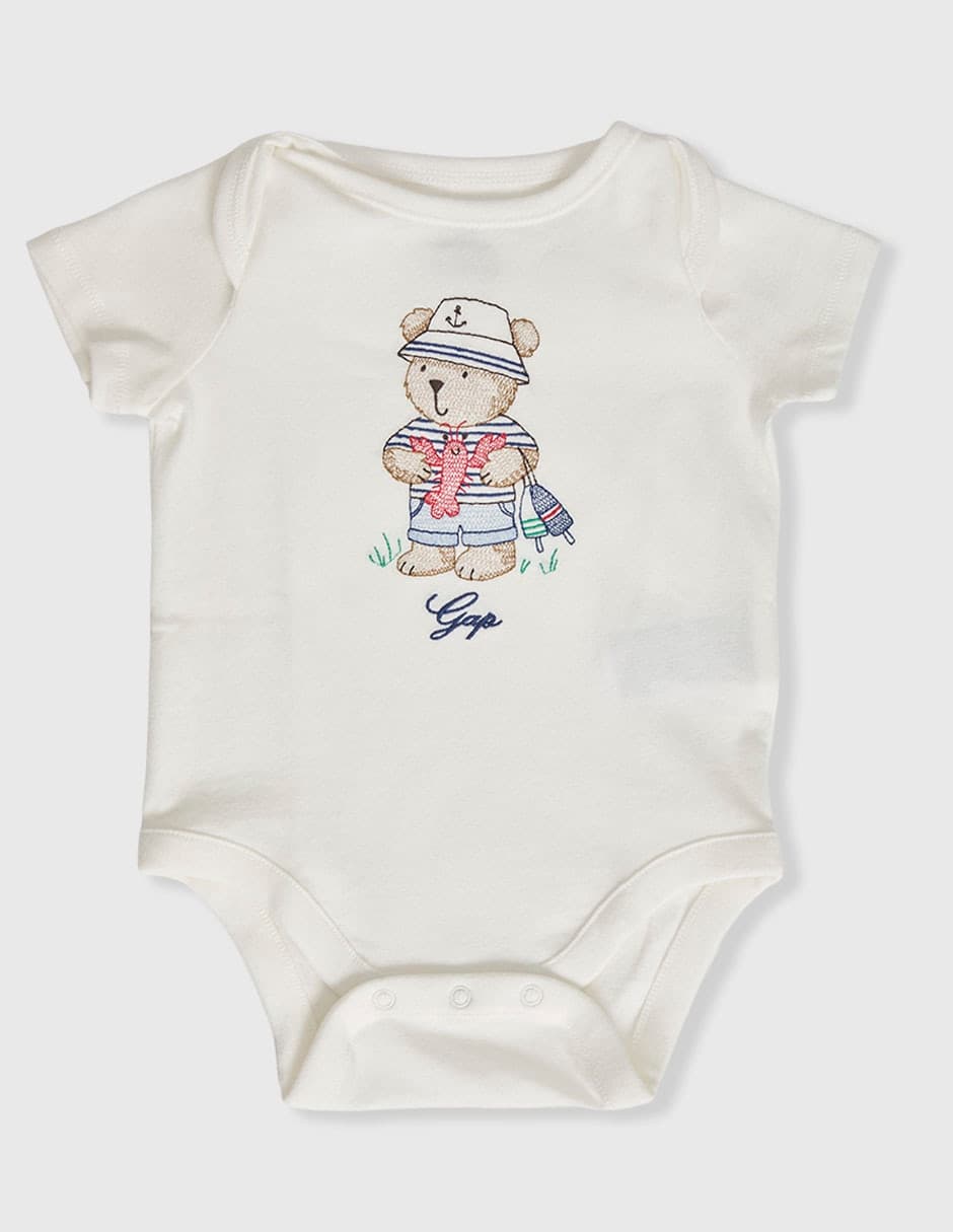 Body gap unisex manga corta gráfico