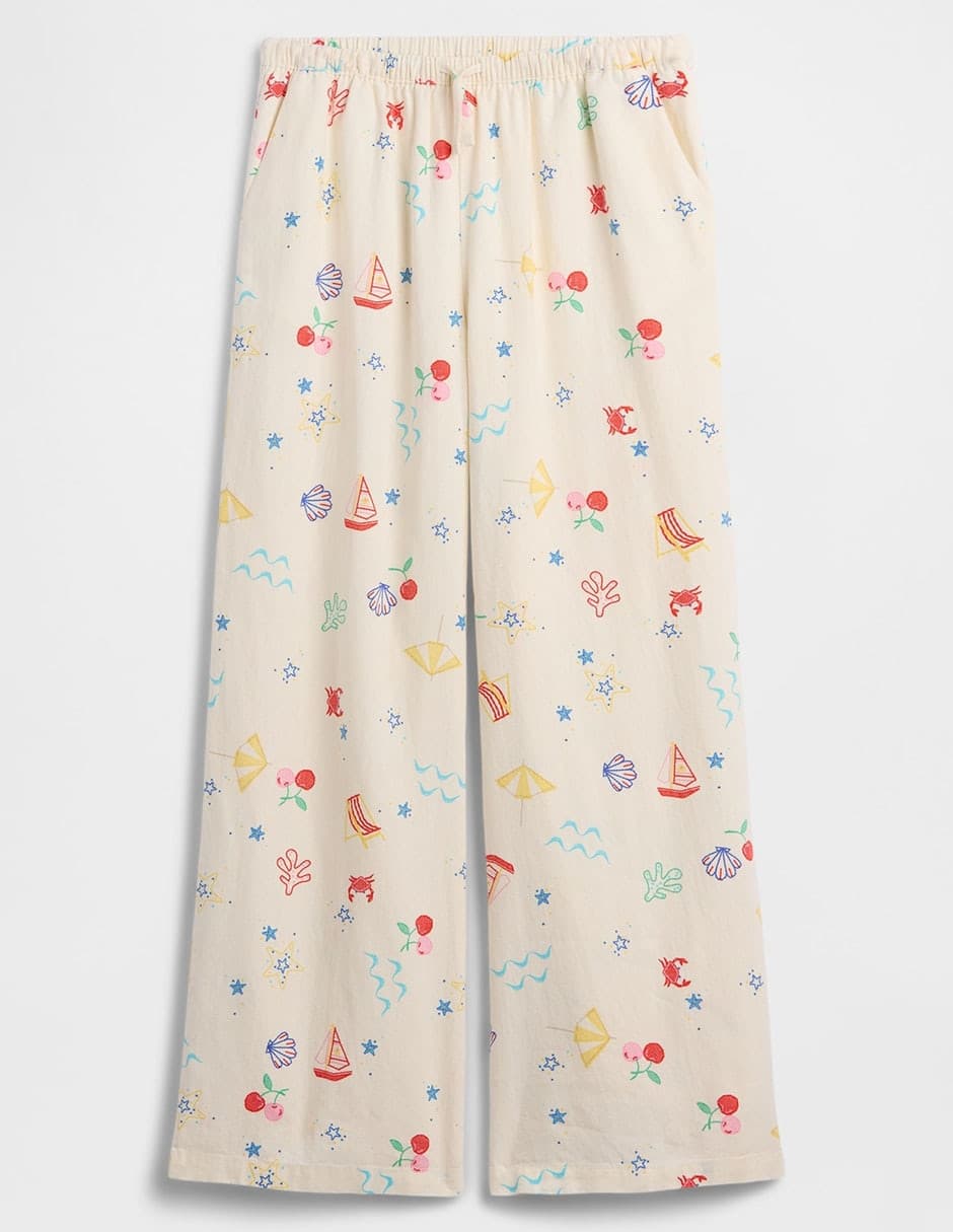 Pantalón con jareta para niña