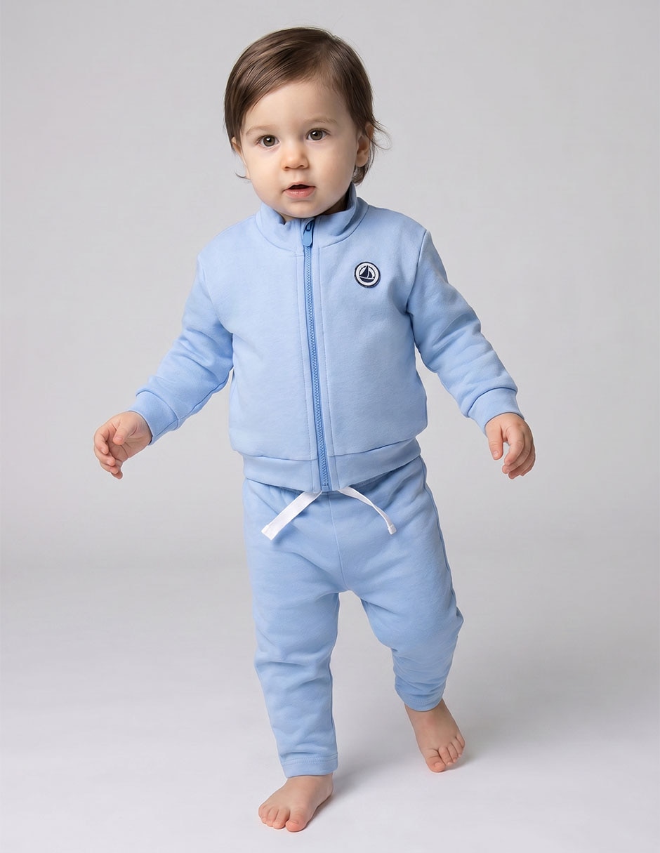 Conjunto Petit Bateau de algodón Bebé