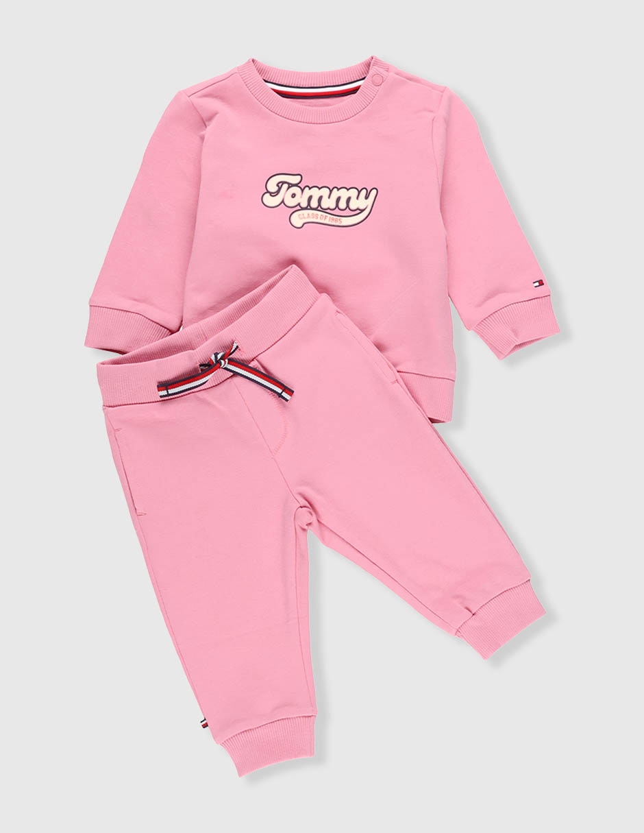 Conjunto pants sudadera Tommy de algodón Bebé