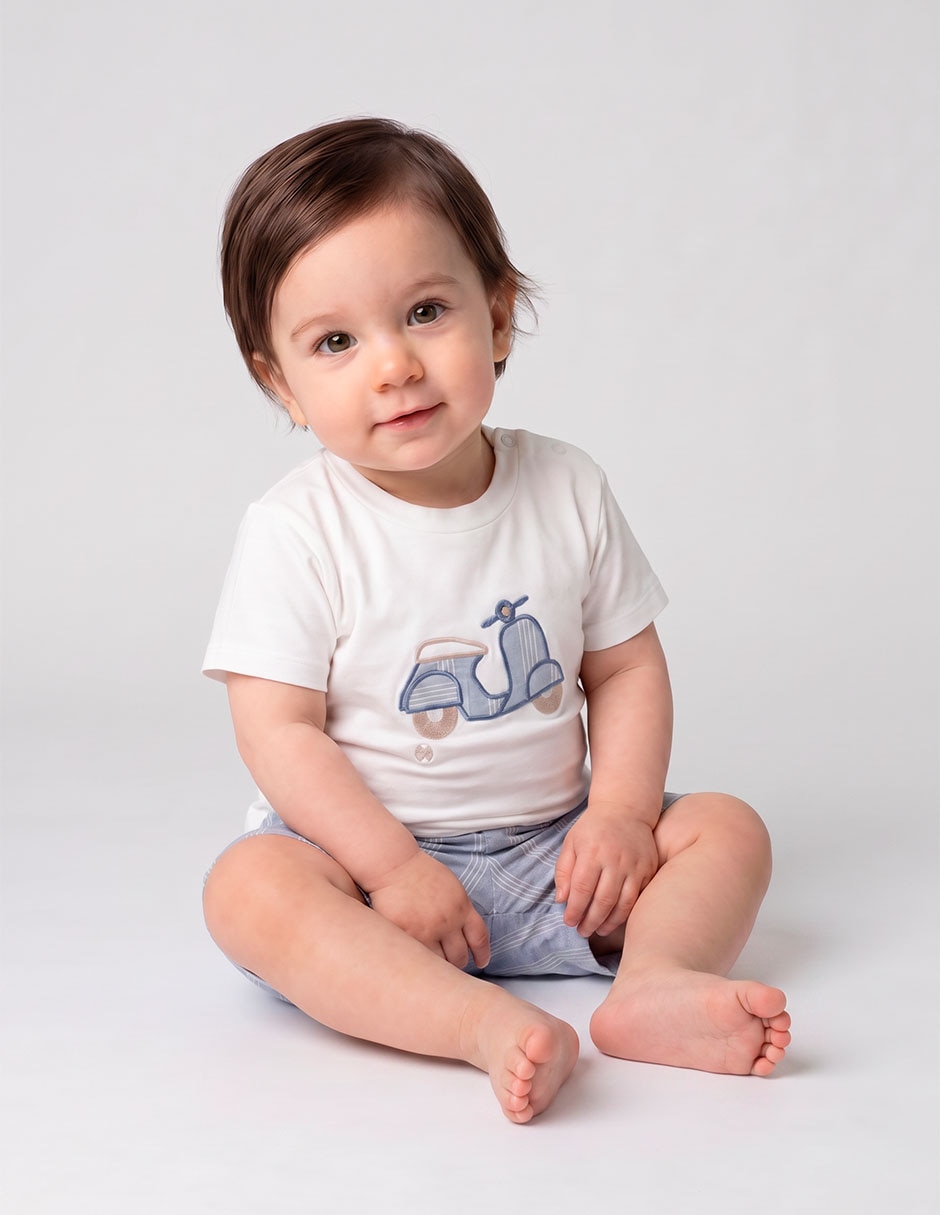 Conjunto mayoral de algodón para niño