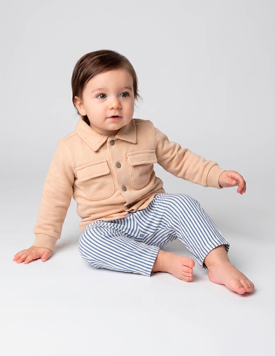 CONJ PANTS SUDADE, 4T AÑOS, GRIS CLARO