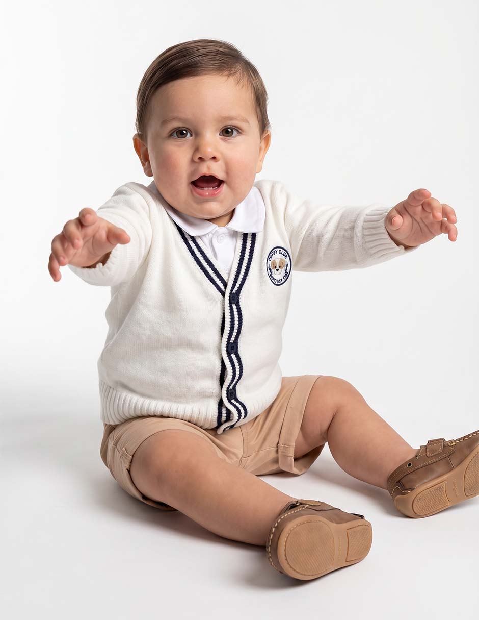 SUÉTER MON CARAMEL MC2608-267 BEBÉ NIÑO