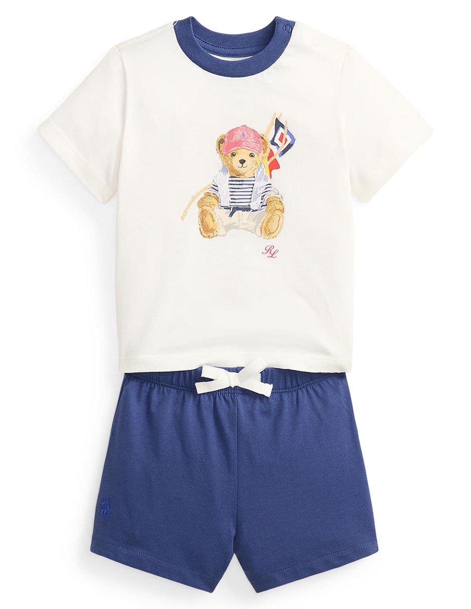 Conjunto Polo Ralph Lauren de algodón Bebé