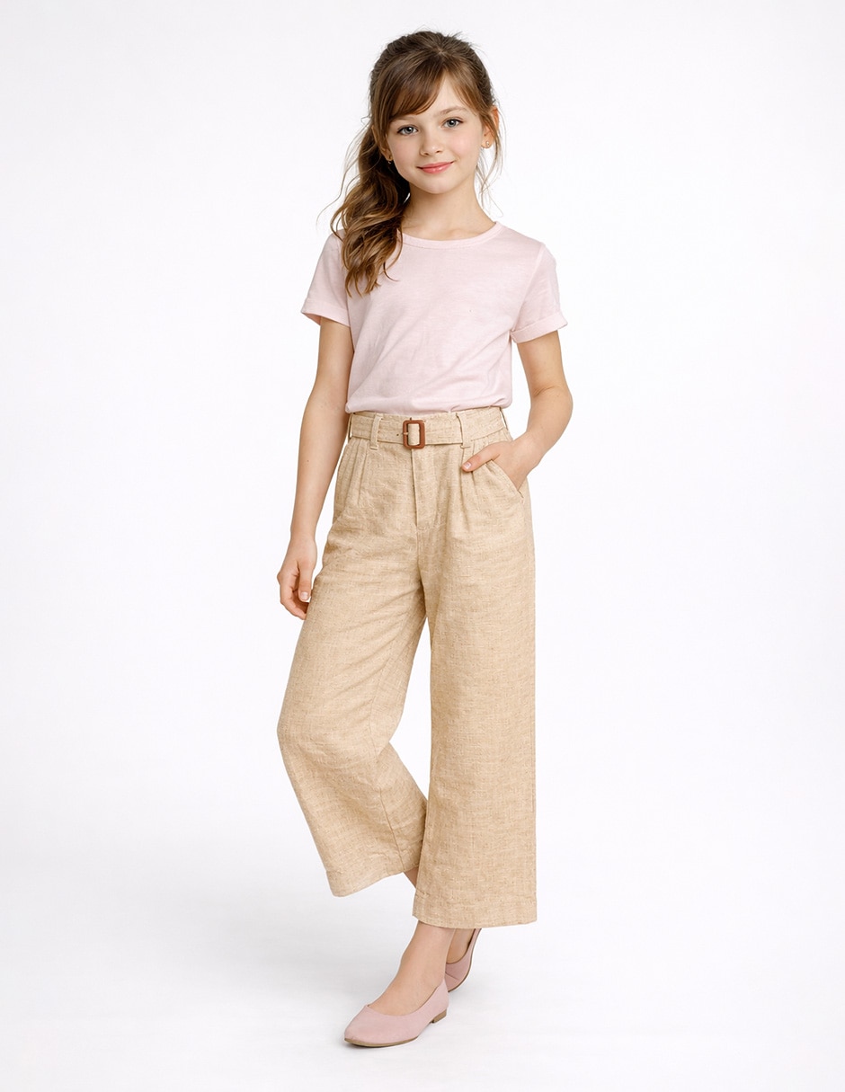 Pantalón regular biography pantalon para niña