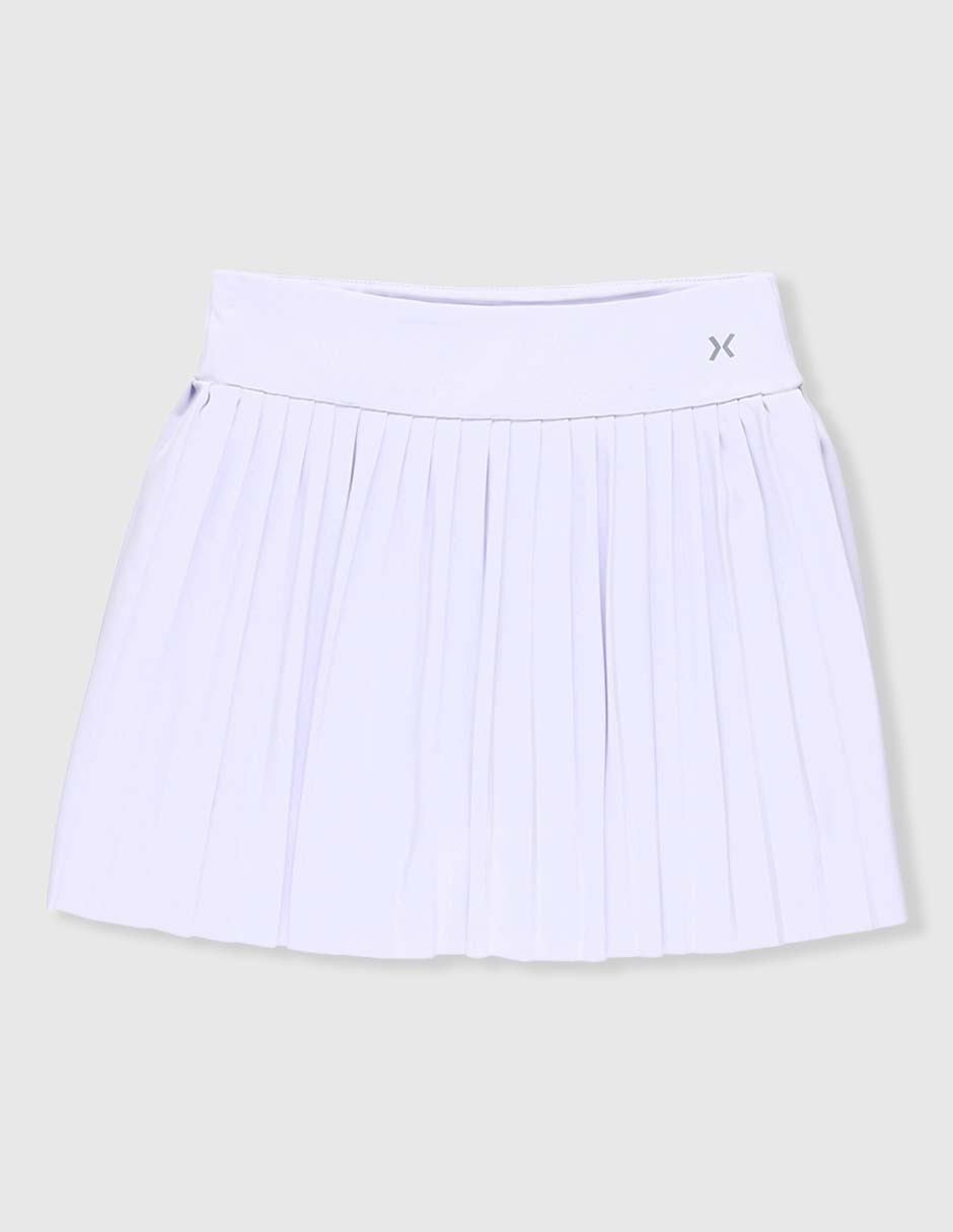 Falda short deportiva X10 para entrenamiento niña