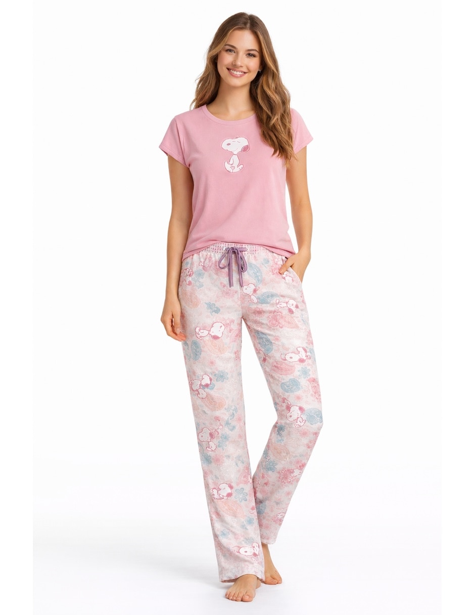 Conjunto pijama Licencias Snoopy para mujer