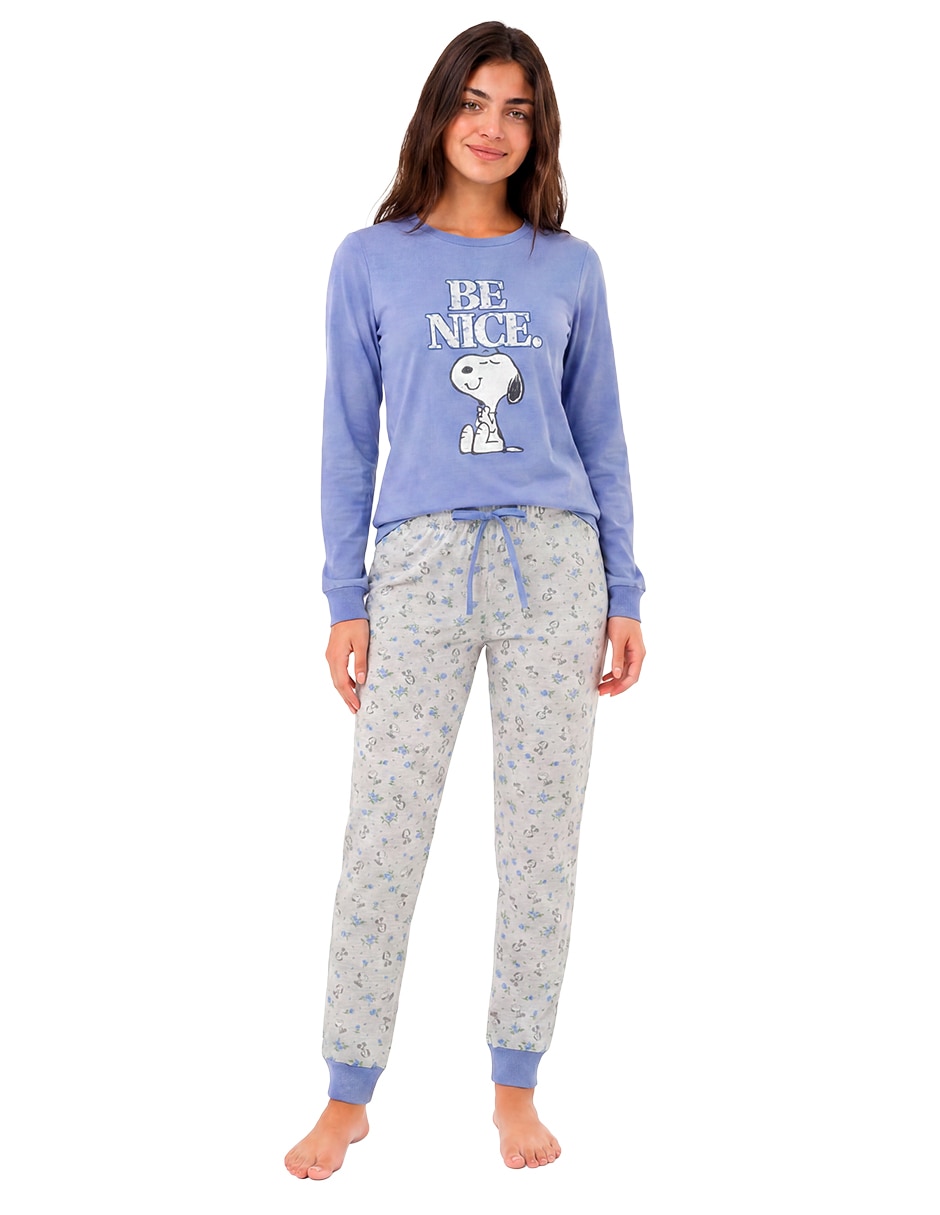 Conjunto pijama Snoopy para mujer