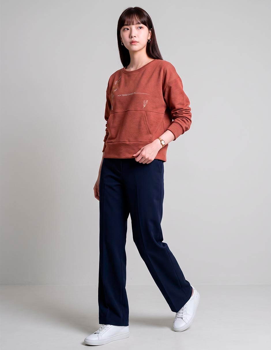 Conjunto pijama mango y merengue para mujer