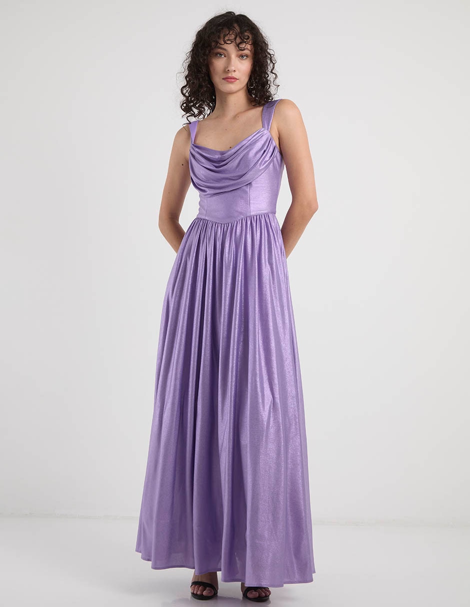 Vestido maxi de fiesta Rue De La Paix escote Regular