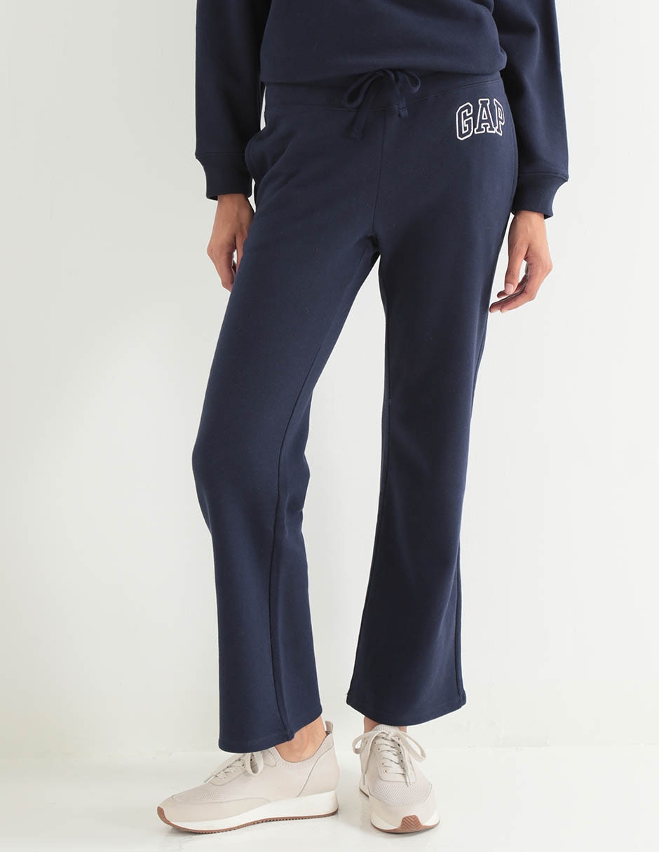 Pants straight con jareta para mujer
