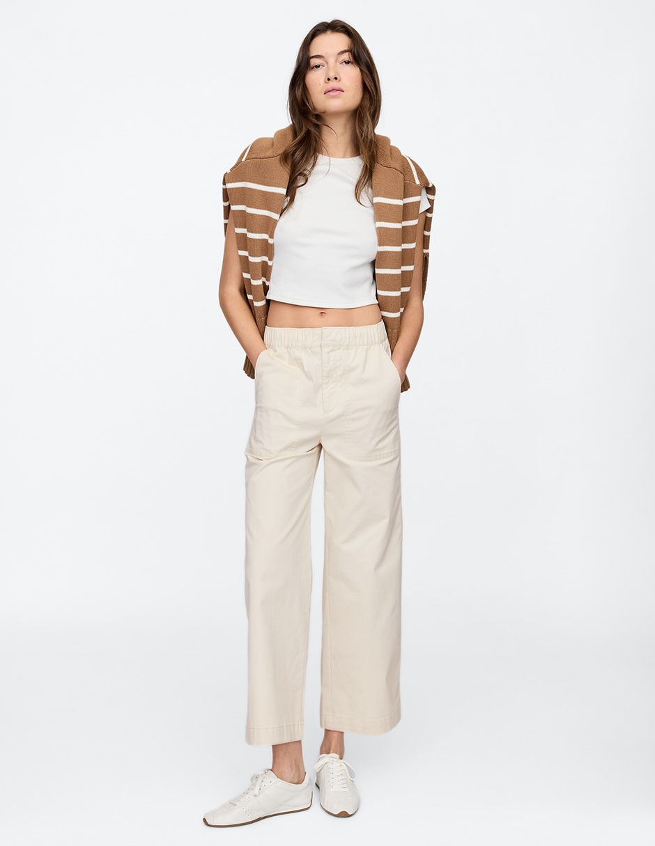Pantalón easy pant wide leg para mujer