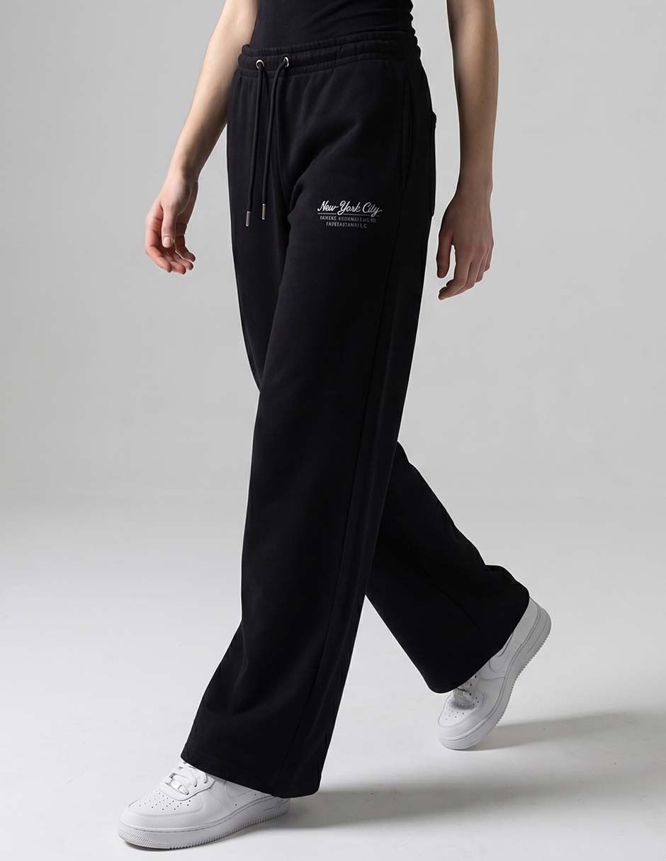 Pants straight Aéropostale con jareta para mujer