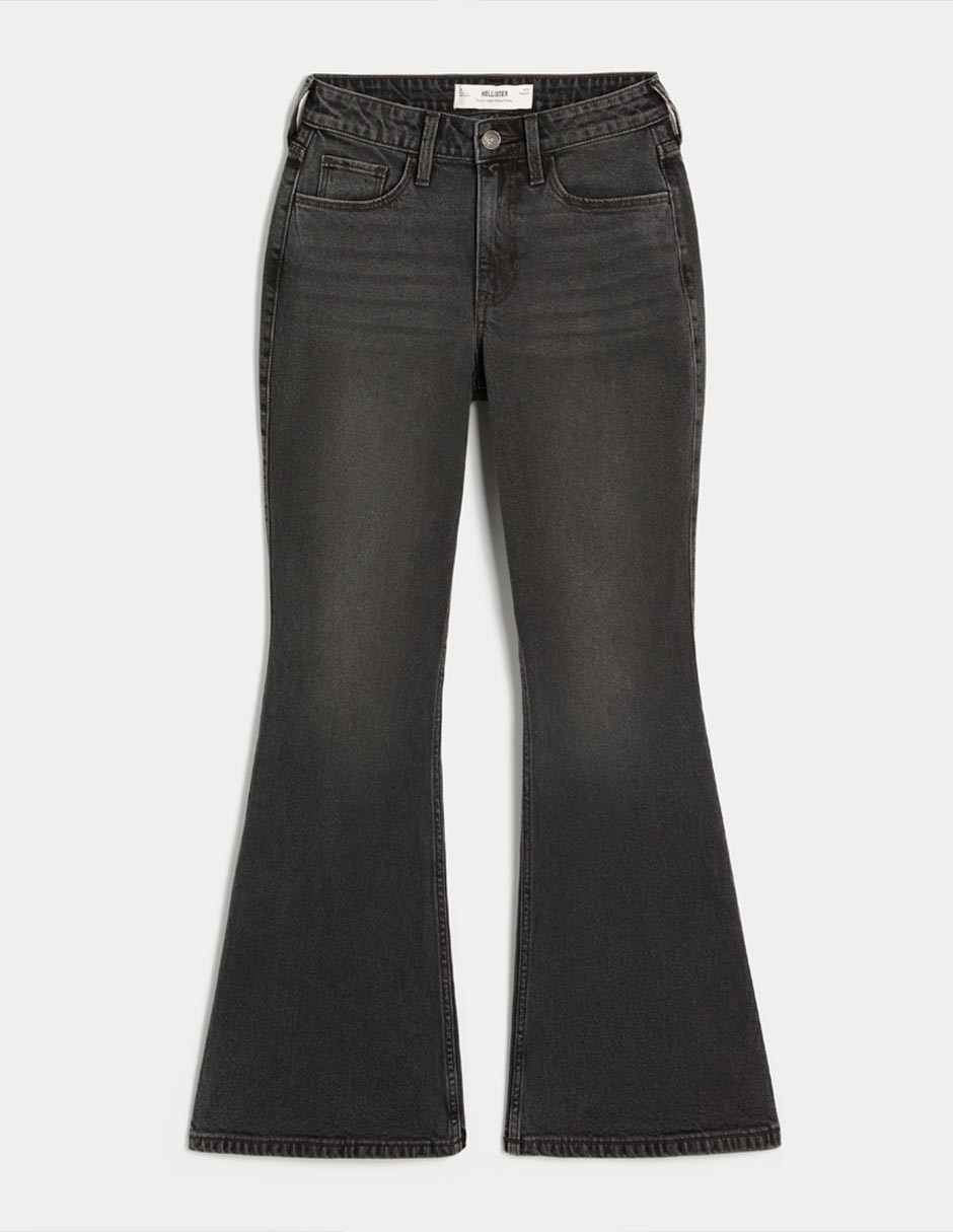 Jeans flare Hollister para mujer