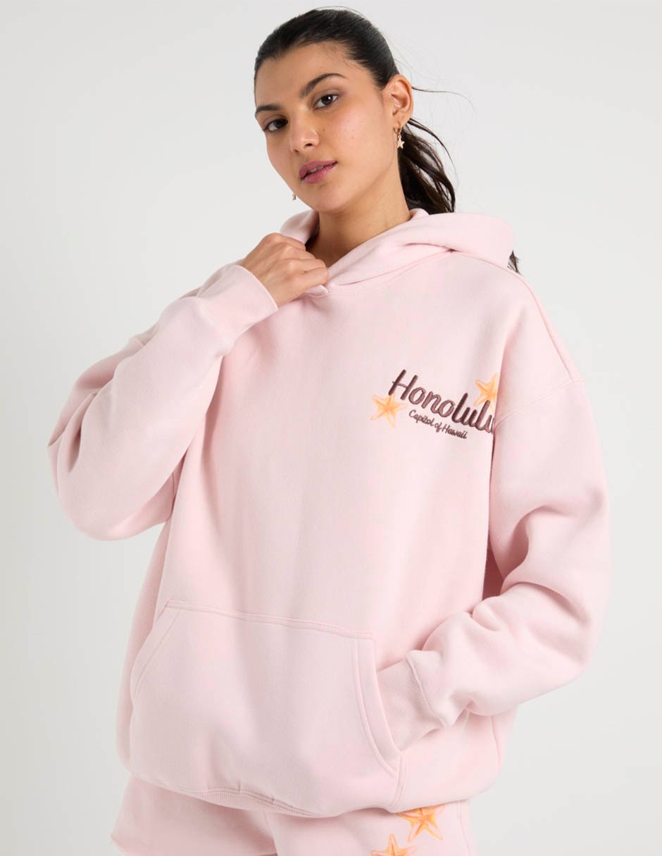 Sudadera con capucha y bolsa Pacsun para mujer