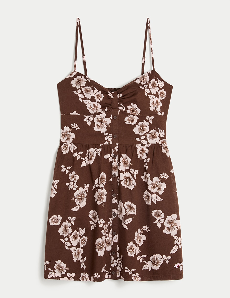 Vestido mini casual Hollister para mujer