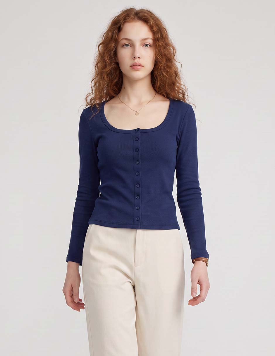 Suéter That's It cuello redondo para mujer