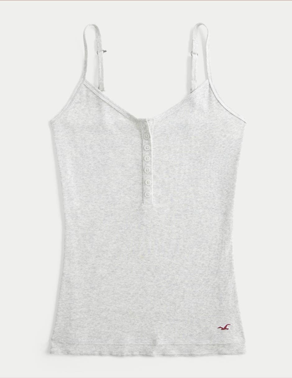 PLAYERA HOLLISTER KI339, M, GRIS CLARO