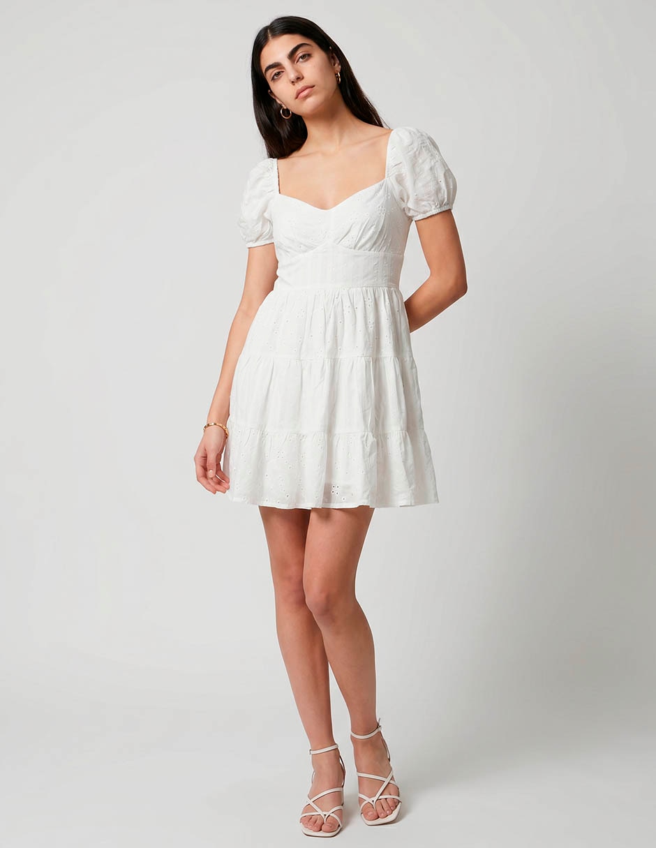 Vestido mini casual Coffee Bean junior para mujer