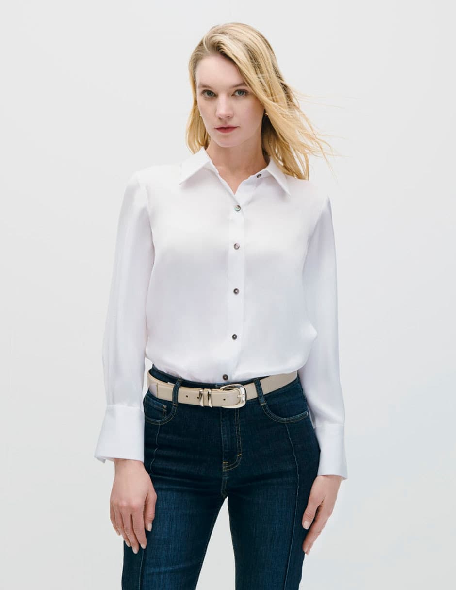 Blusa manga larga Julio para mujer