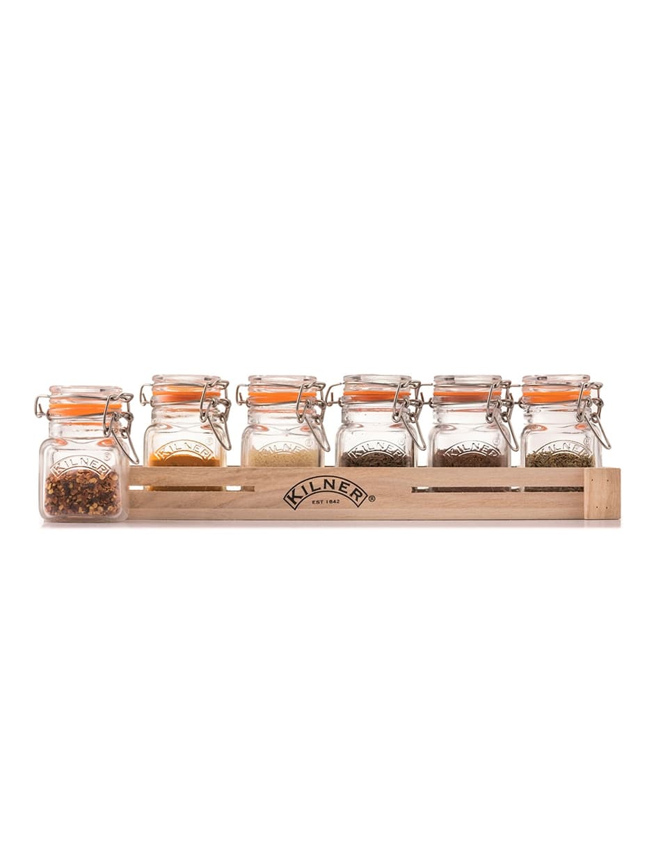 Set de frascos Kilner de vidrio