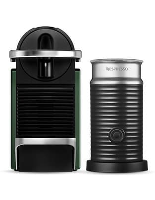 Cafetera Nespresso Combo Pixie Green