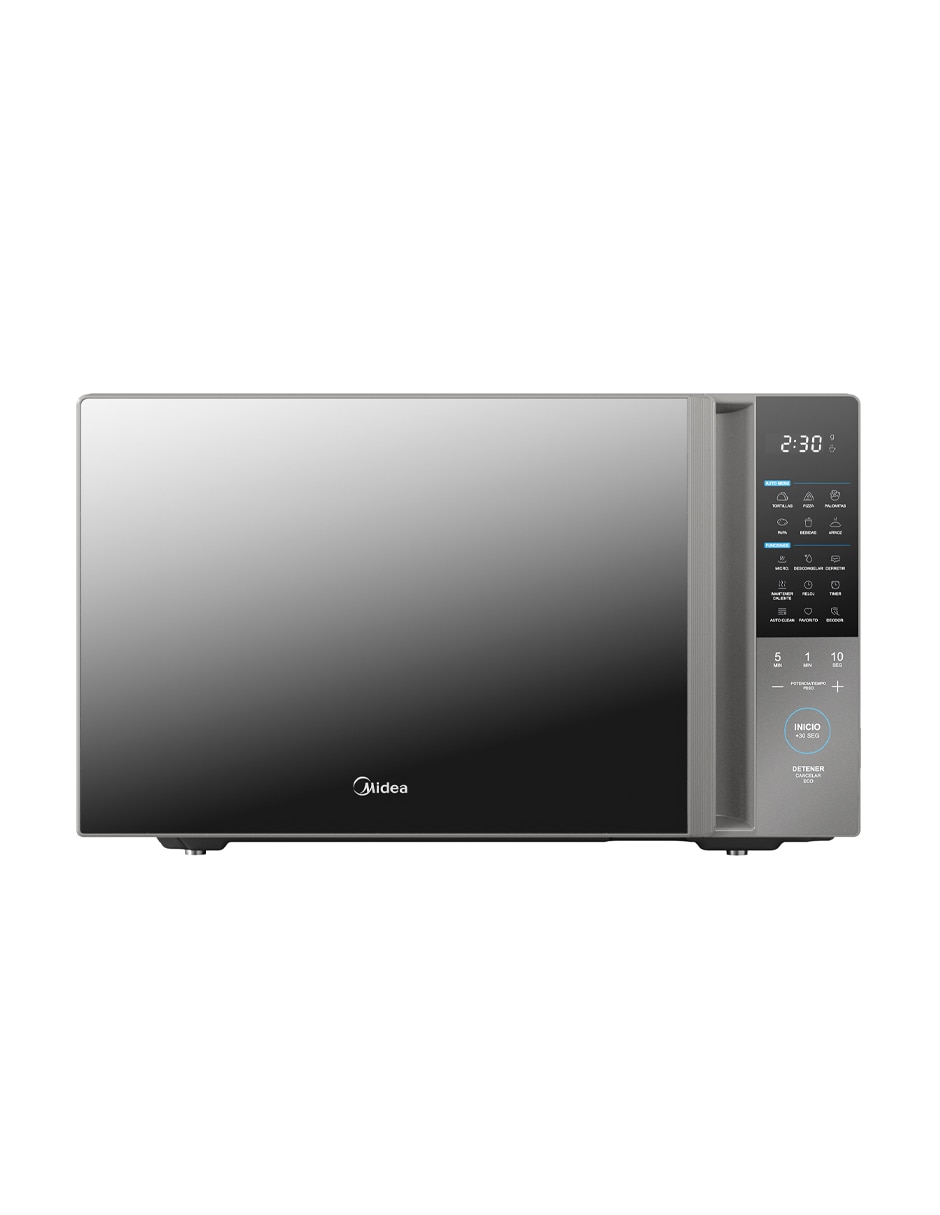 Horno de microondas convencional Midea modelo MMDT14S2MG de 1.4 pies